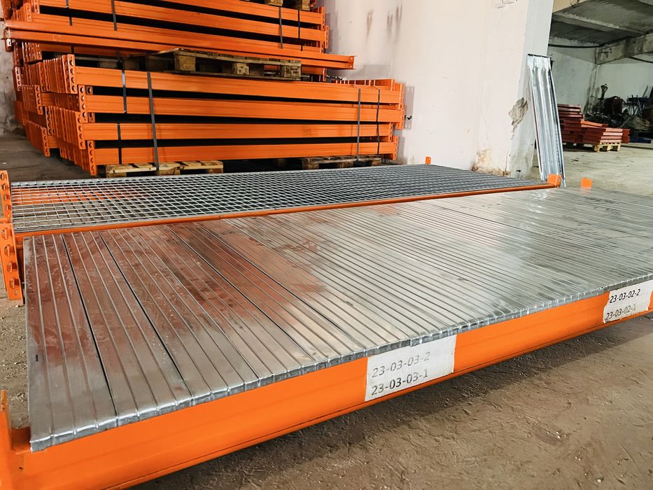 Rafturi metalice profesionale cu polita de tabla