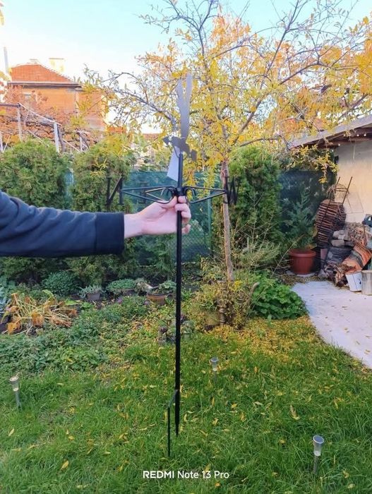 Метален ветропоказател