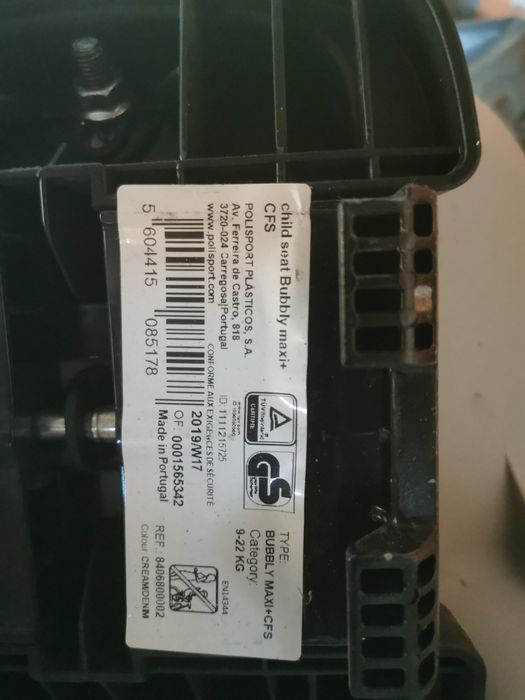 Scaun copii pe portbagajul bicicletei