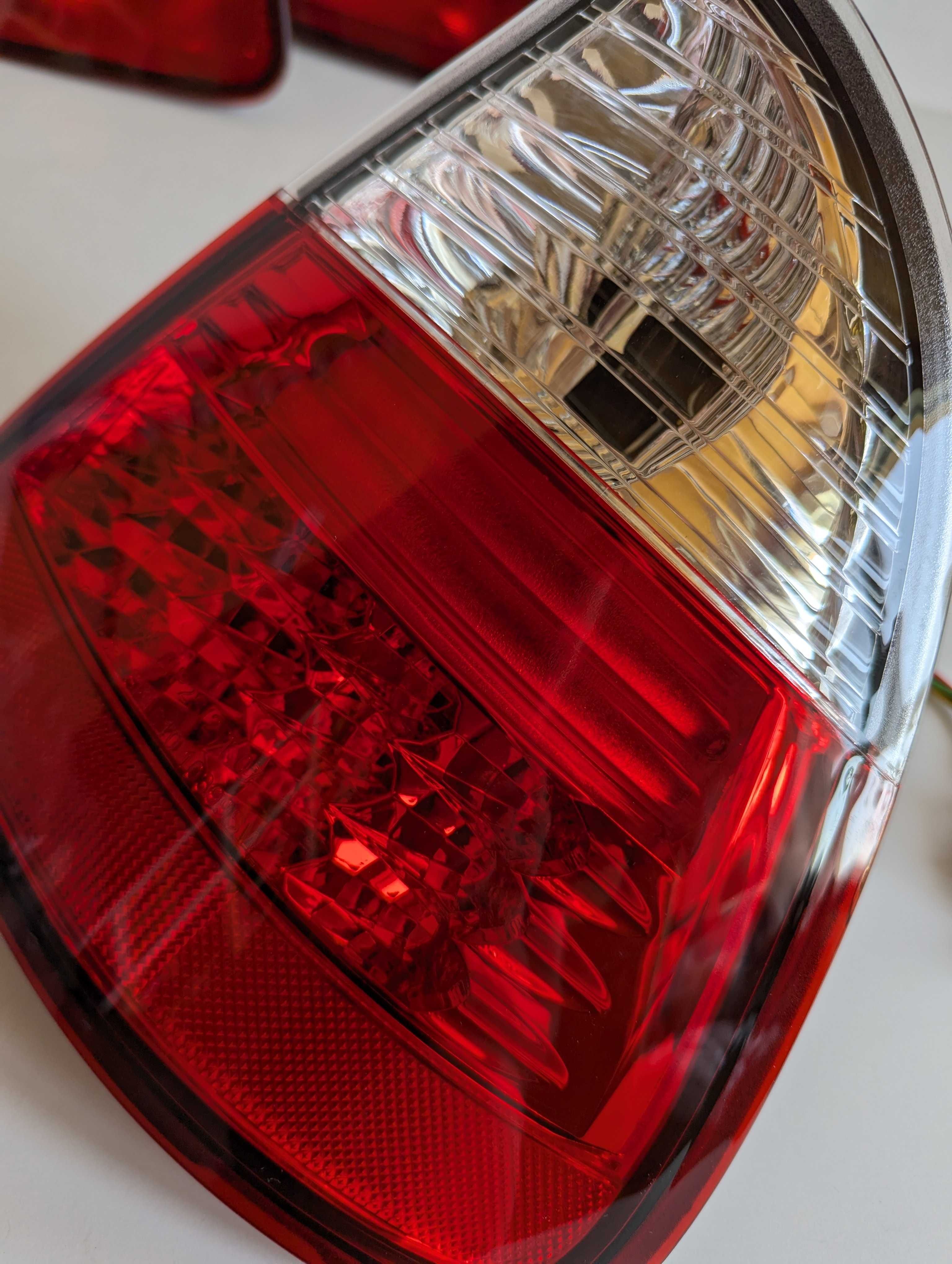Стопове БМВ Е46 ЛЕД Комби Тунинг BMW E46 LED кристални 99-05г. SONAR