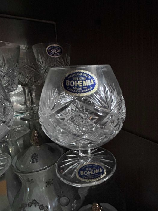 Продам фужеры хрустальные BOHEMIA