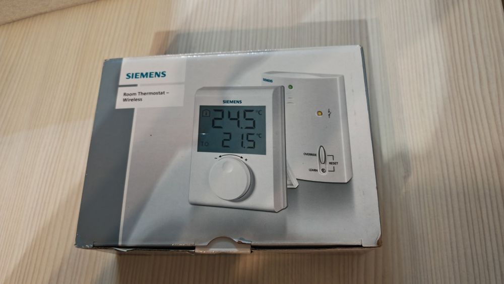 Termostat de camera wireless Siemens RDH100RF/SET