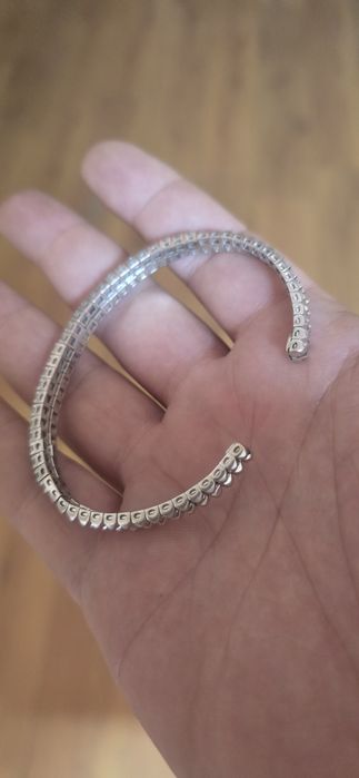 Brățară tenis aur 18k diamante
