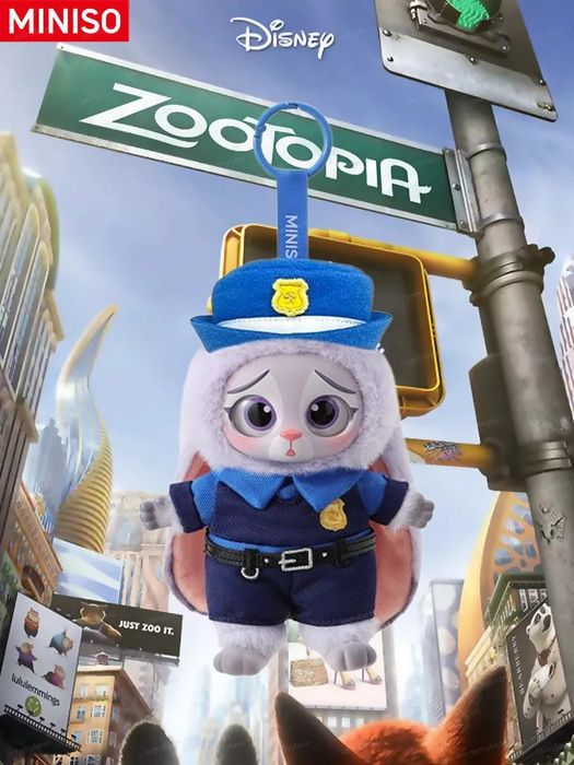 Зверополис лабубу Miniso