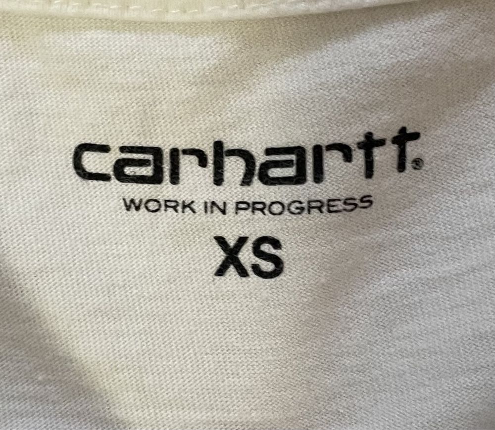 Tricou Carhartt  WIP alb,mărimea XS, nou