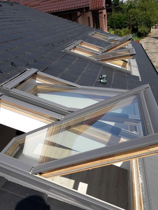 Ferestre de mansardă VELUX/Ferestre pentru acoperiș terasă/Tuneluri So