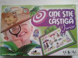 Joc electronic Cine stie castiga Junior, 3-6 ani, nou, sigilat