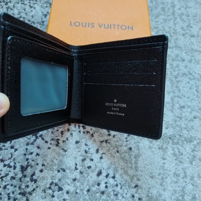 Portofel LV / Louis Vuitton Negru Nou | Livrare cu verificare