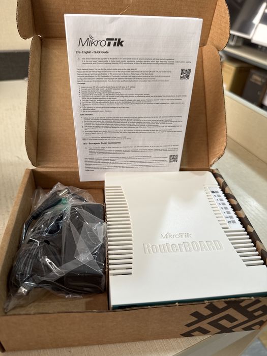 Mikrotik switch 4 port