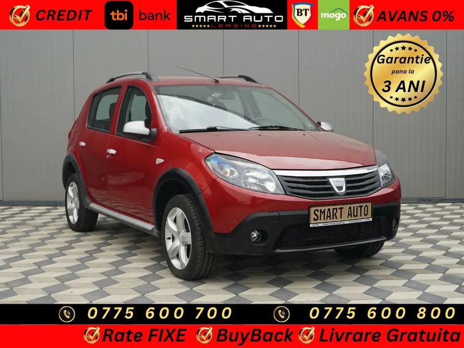 Dacia Logan Stepway Dacia SANDERO STEPWAY 1.6MPI 80885km//GARANTIE// Rate FIXE//Avans Zero