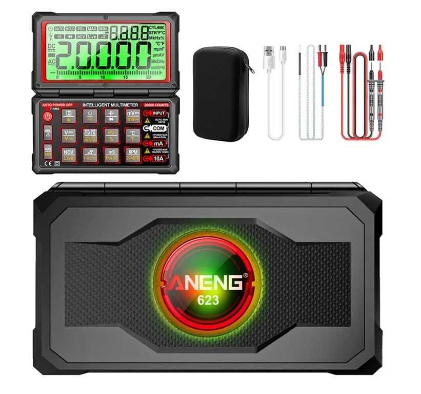 Multimetru Aneng 623 True RMS special pentru electricieni auto