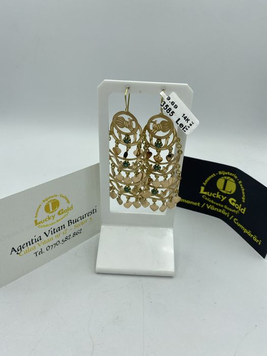 Cercei Aur 14k Greutate 9.69 #41596