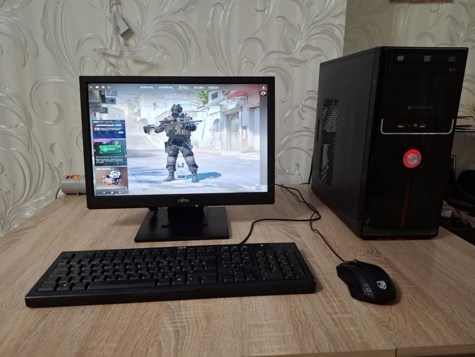 Средне-игровой компьютер i5 3330/gtx 650/8gb O3У/128 ssd/500 hdd