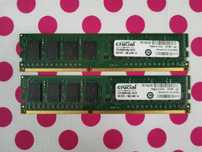 Kit Dual Chanel Memorie Ram Crucial 8 GB (2X4) DDR3 1600Mhz Desktop.