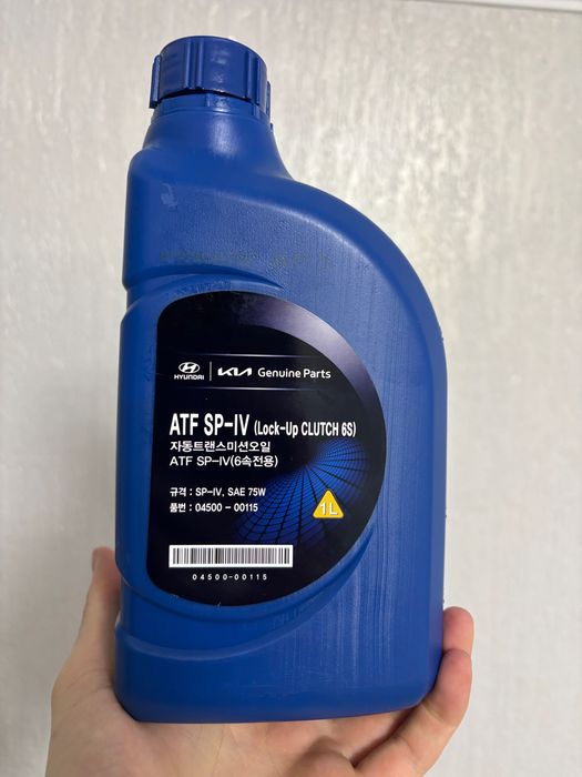 Трансмиссионное масло Mobis Hyundai/KIA ATF SP-IV 1 л