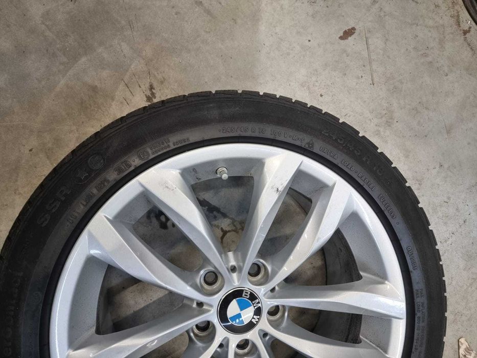 4 Anvelope de IARNA 245.45.18 Continental Runflat ; stare foarte buna