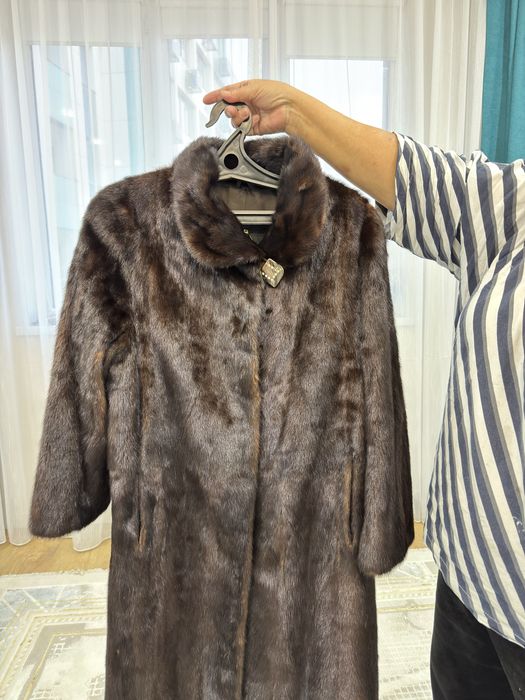 Норковая шуба оригинал Б/У