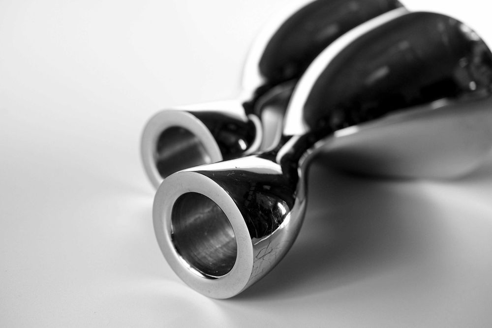 Georg Jensen Danemarca suport lumanari Cobra design modernist