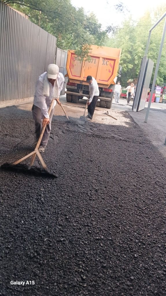 Asfalt xizmatlari Toshkent. Chegirmalar mavjud