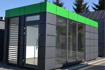 Containere modulare premium birou vanzari imobiliare spatiu comercial