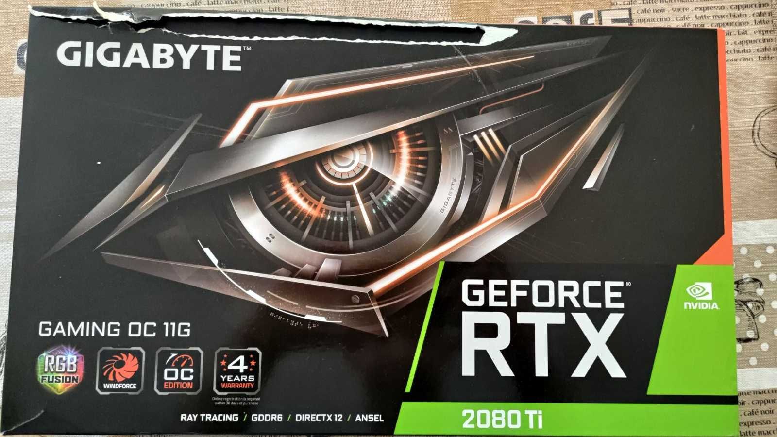 Видео карта Gigabyte GeForce RTX 2080 Ti GAMING OC 11G