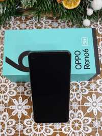 OPPO Reno6 128GB 8GB RAM 5G Dual SIM Stellar Black