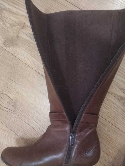 Cizme de piele, marimea 37