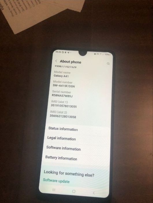 Samsung a41 ideal 64 hotira