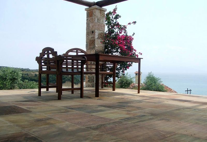 Piatra naturala/piatra decorativa/ ardezie/placi Menta 40x60x1,5-2 cm