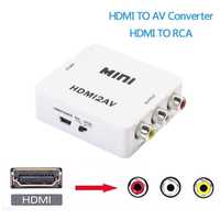Активен Аудио/Видео конвертор HDMI-AV или AV-HDMI сигнал
