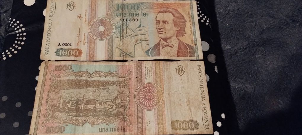 Vînd  bancnote  românești