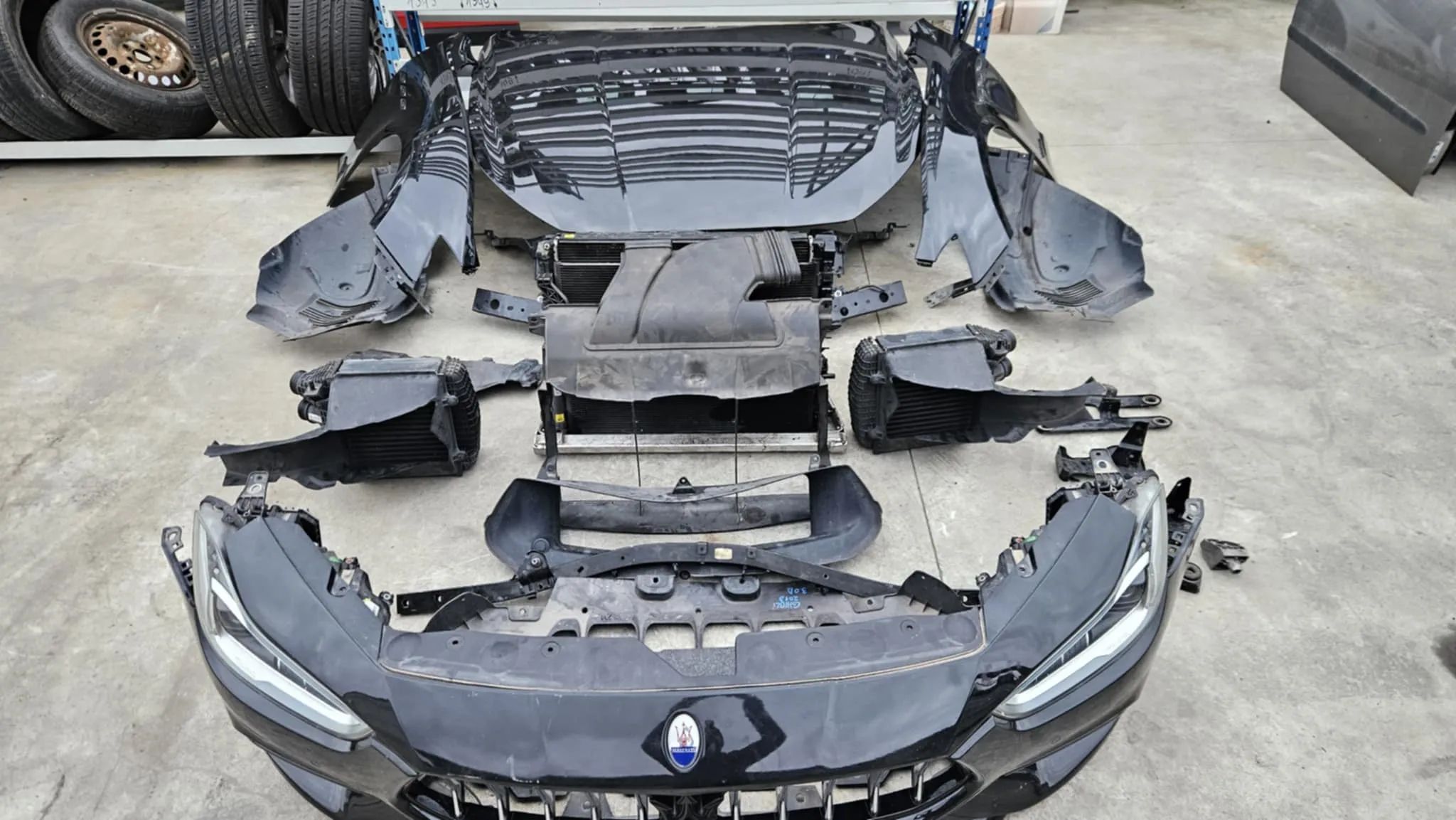 fata completa  3.0 d maserati ghibli m157 facelift 2018