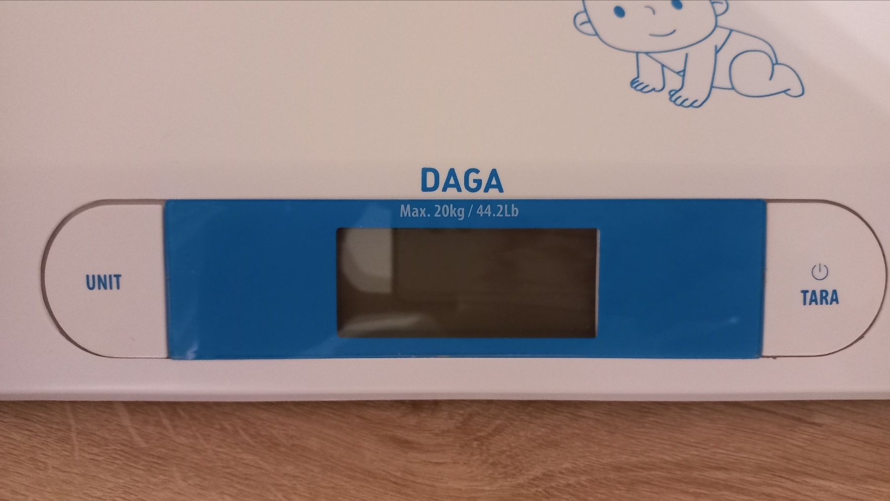 Бебешка везна Daga 20Kg, TARE функция. Auto-stop. LED дисплей.