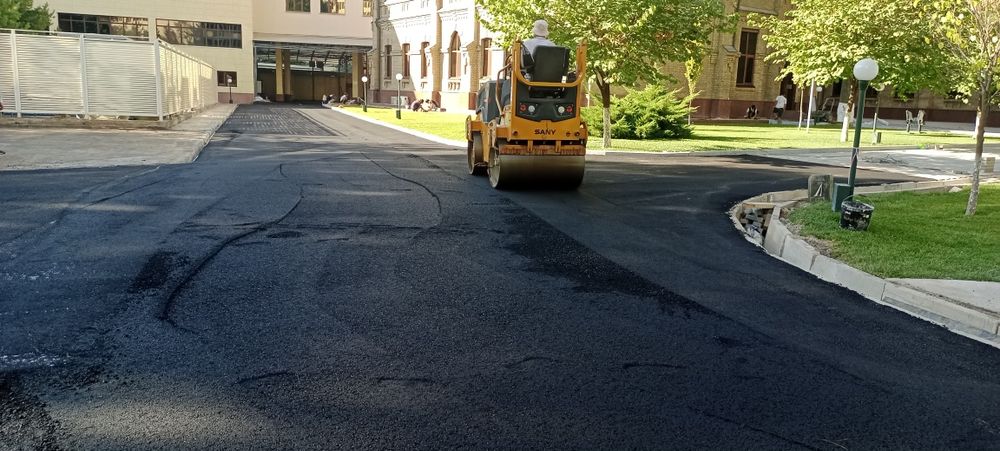 Асфальт хизматлари возле нархда