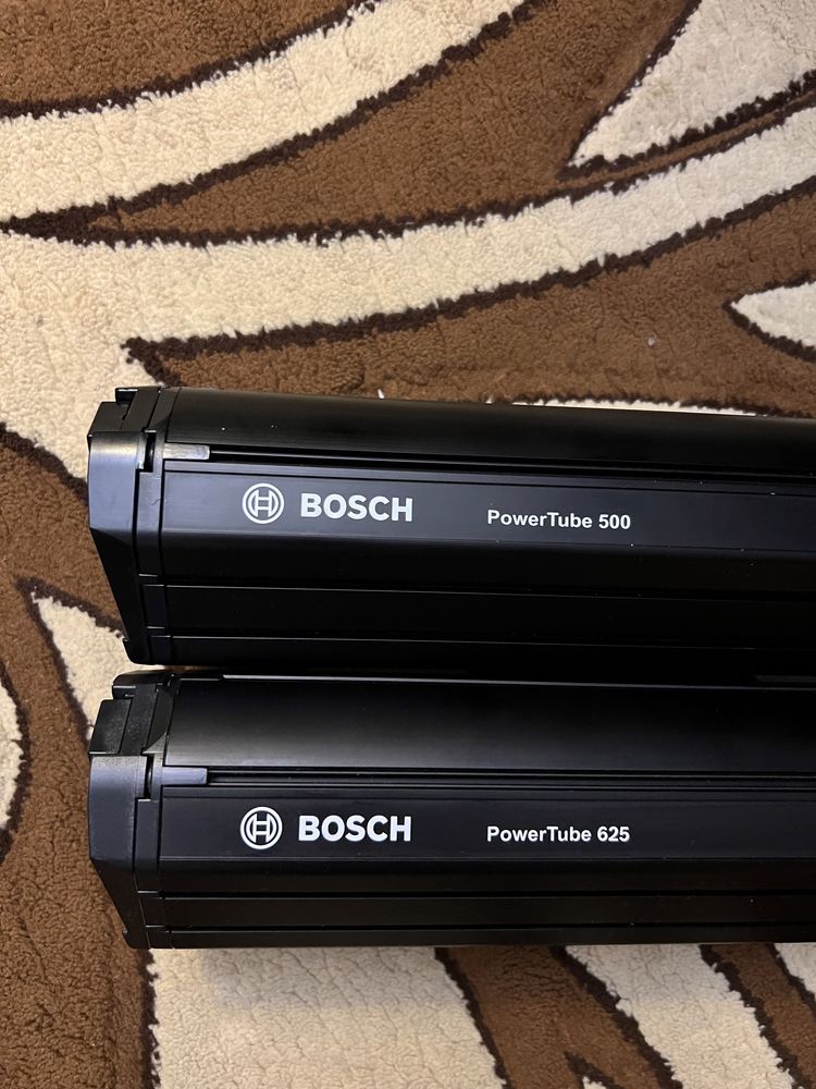 Bosch PowerTube 625 500 acumulatori Bosch verticala