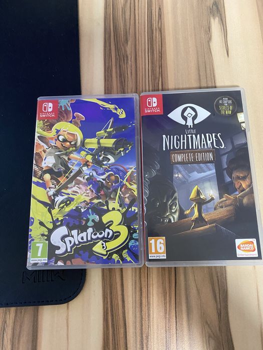 Splatoon 3, Little Nightmares на Nintendo Switch