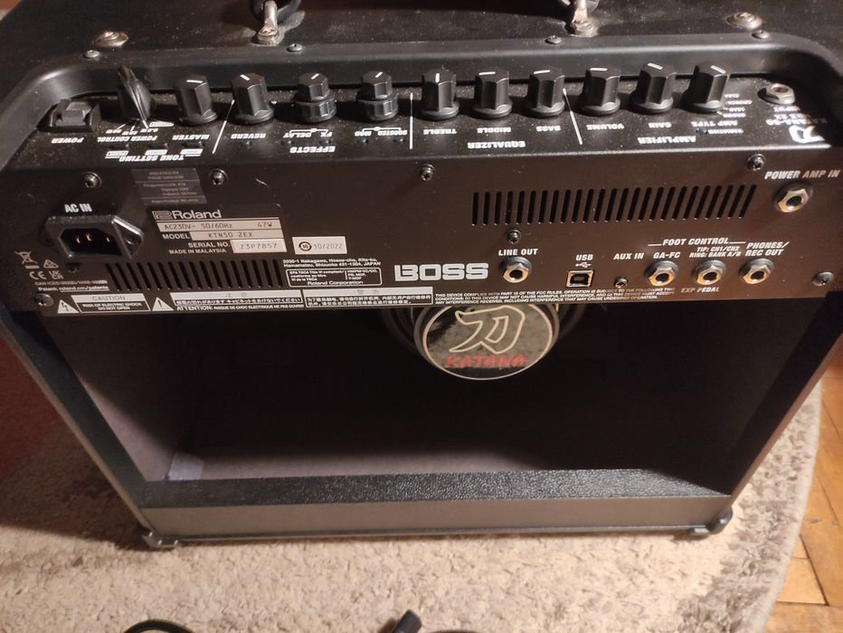 Vand amplificator Boss Katana 50 MKII EX