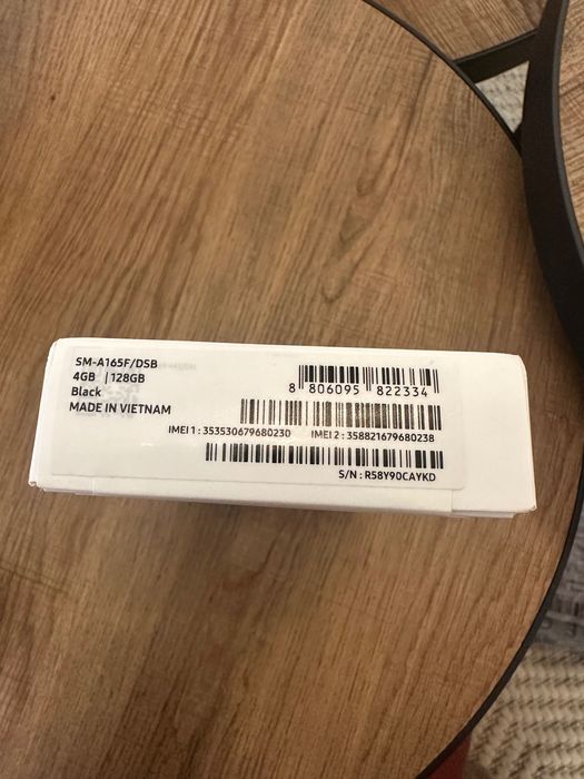 НОВ! Samsung A16 128GB Black 2г.Гаранция!