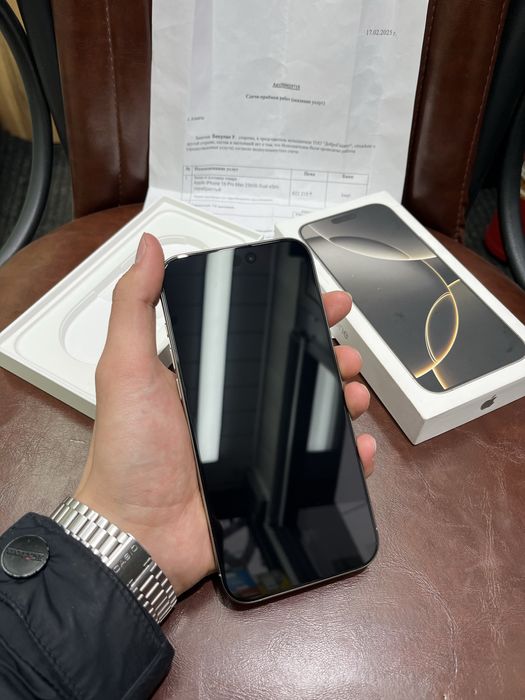 Айфон 16 pro max 256 гб е sim