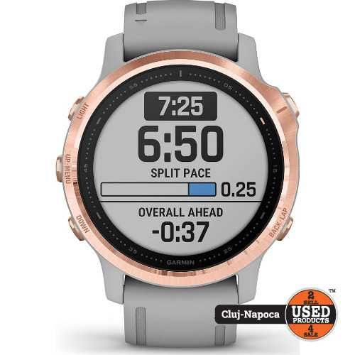 Smartwatch Garmin Fenix 6S Sapphire Rose Gold | UsedProducts.ro