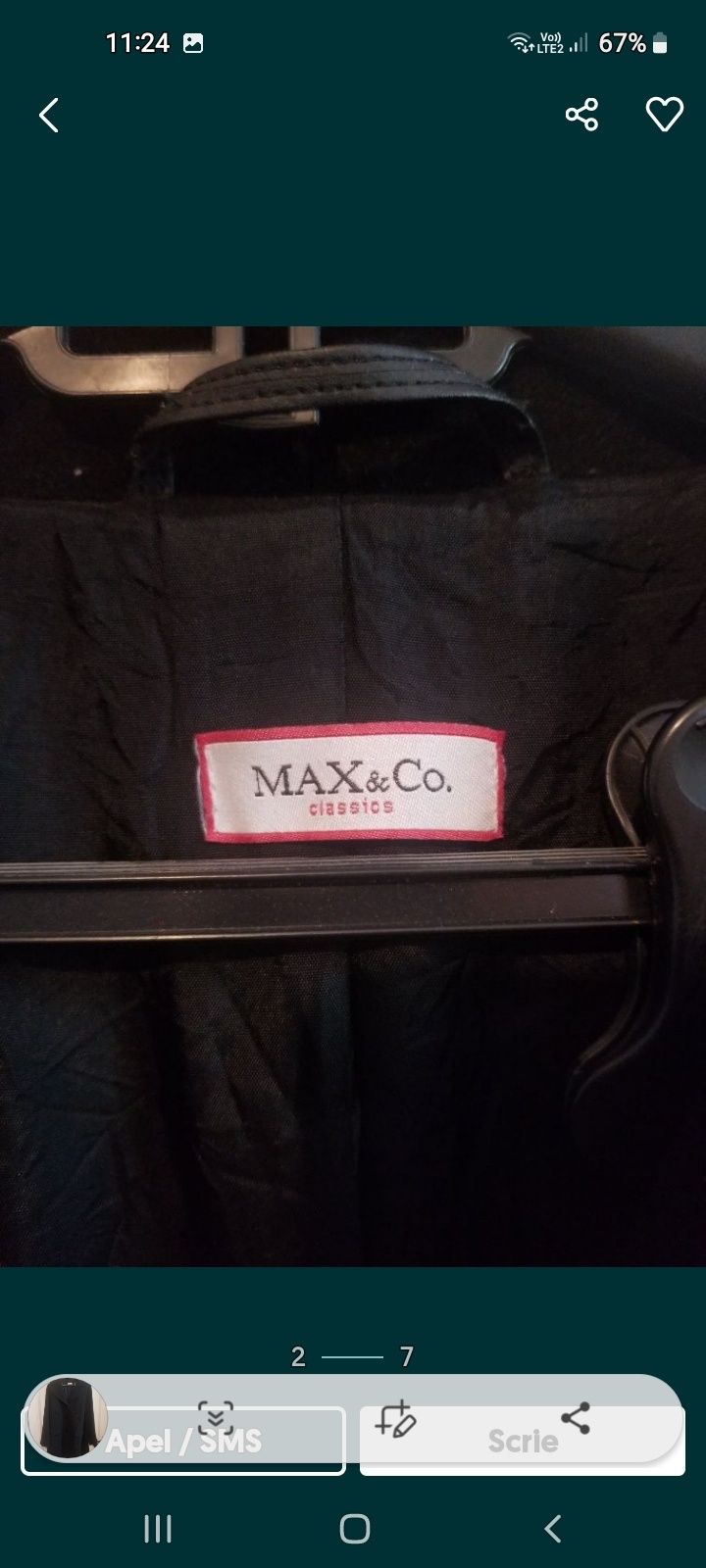 Palton damă Max&Co