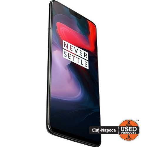 OnePlus 6, 128 Gb, 8 Gb RAM, DS, Midnight Black | UsedProducts.ro