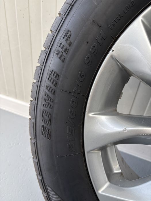 ЛетиДжантиMAZDA 16* 5х114.3*66.6* 6.5J*ET50+НОВИ Зимнигуми215/60/16