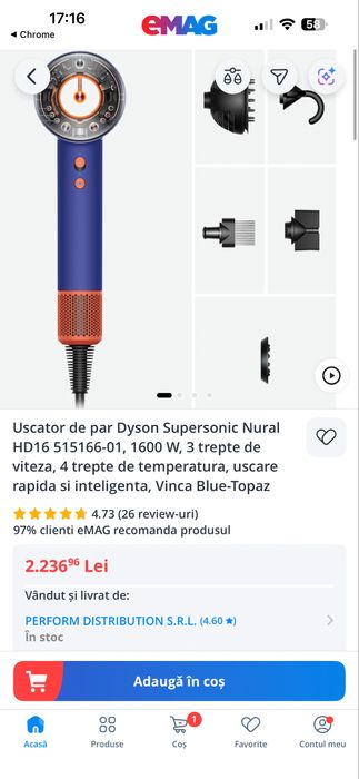 Dyson Supersonic nural sigilat