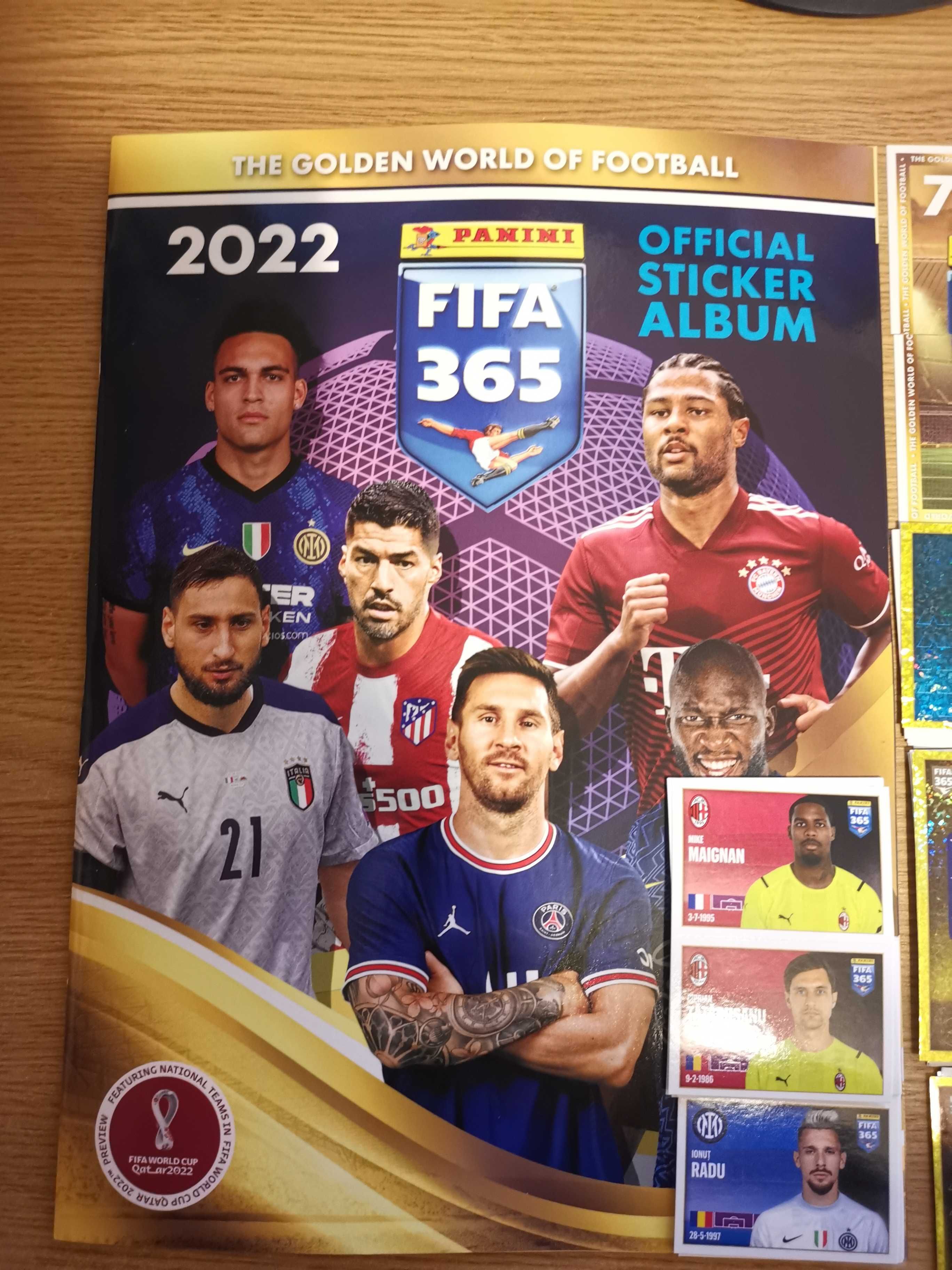 Album + set extrastickere B1-B46 Panini FIFA 365 2022 edtia sarbeasca!