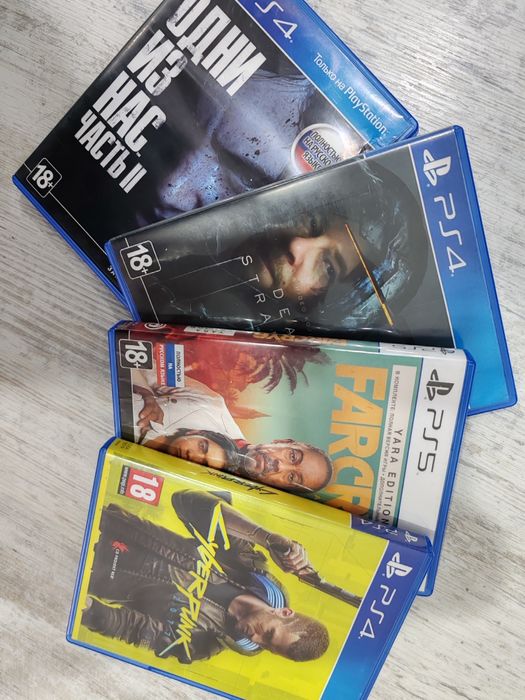 The Last of us 2, Far Cry 6, Death Stranding, Cyberpunk 2077 PS5