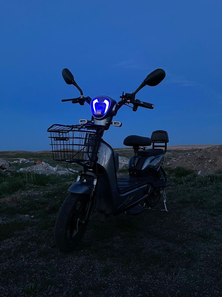 Электро скутер мопед электро велосипед