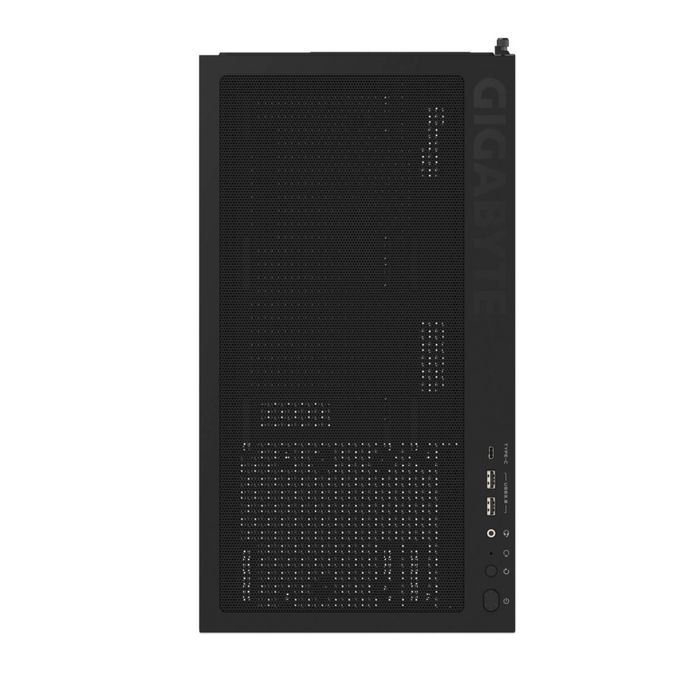 C500 panoramic stealth, mid-tower, atx, negru