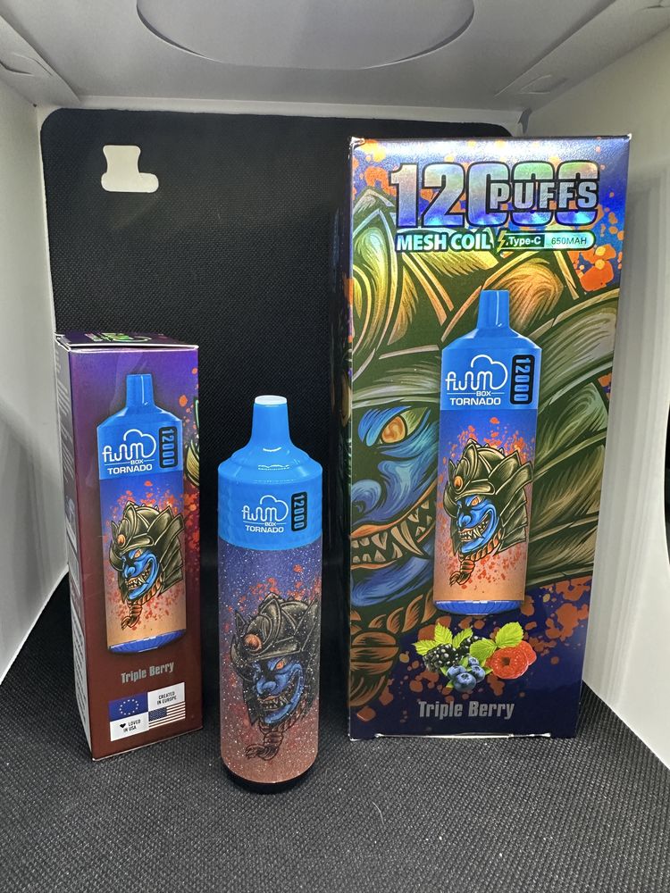 Vape 12.000 Puffs - Aromele se vad in poze