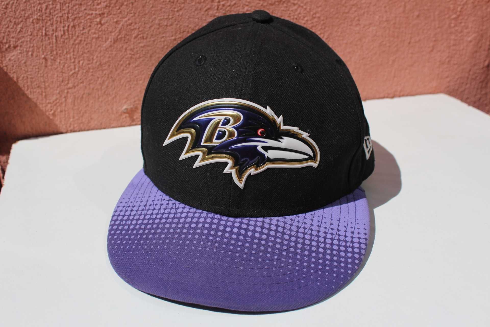 Sapca colectie BALTIMORE RAVENS, NFL, New Era cap, 55,8 cm